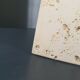 LUM lamp foot in vintage 1970 travertine