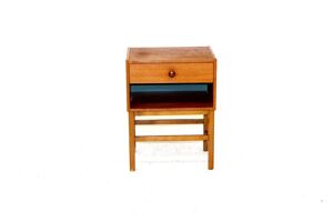 table de chevet en teck Suède 1960