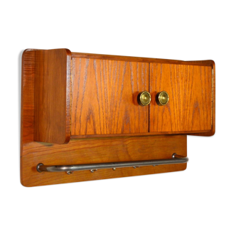 Wall shelf 2 doors 1950s