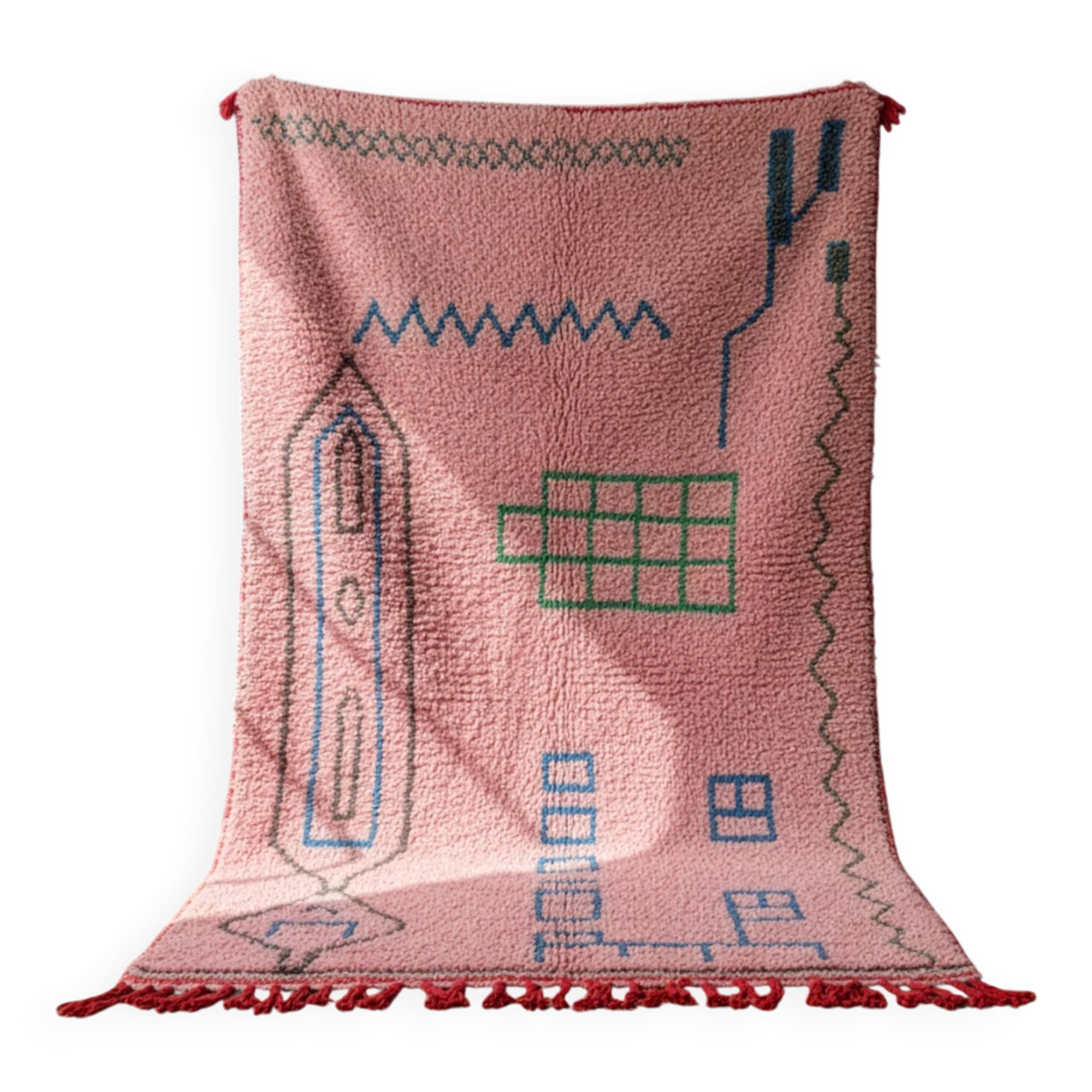 Handmade Moroccan rug high quality 3x2 m