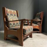 A pair of Bas van Pelt lounge chairs 1930's.