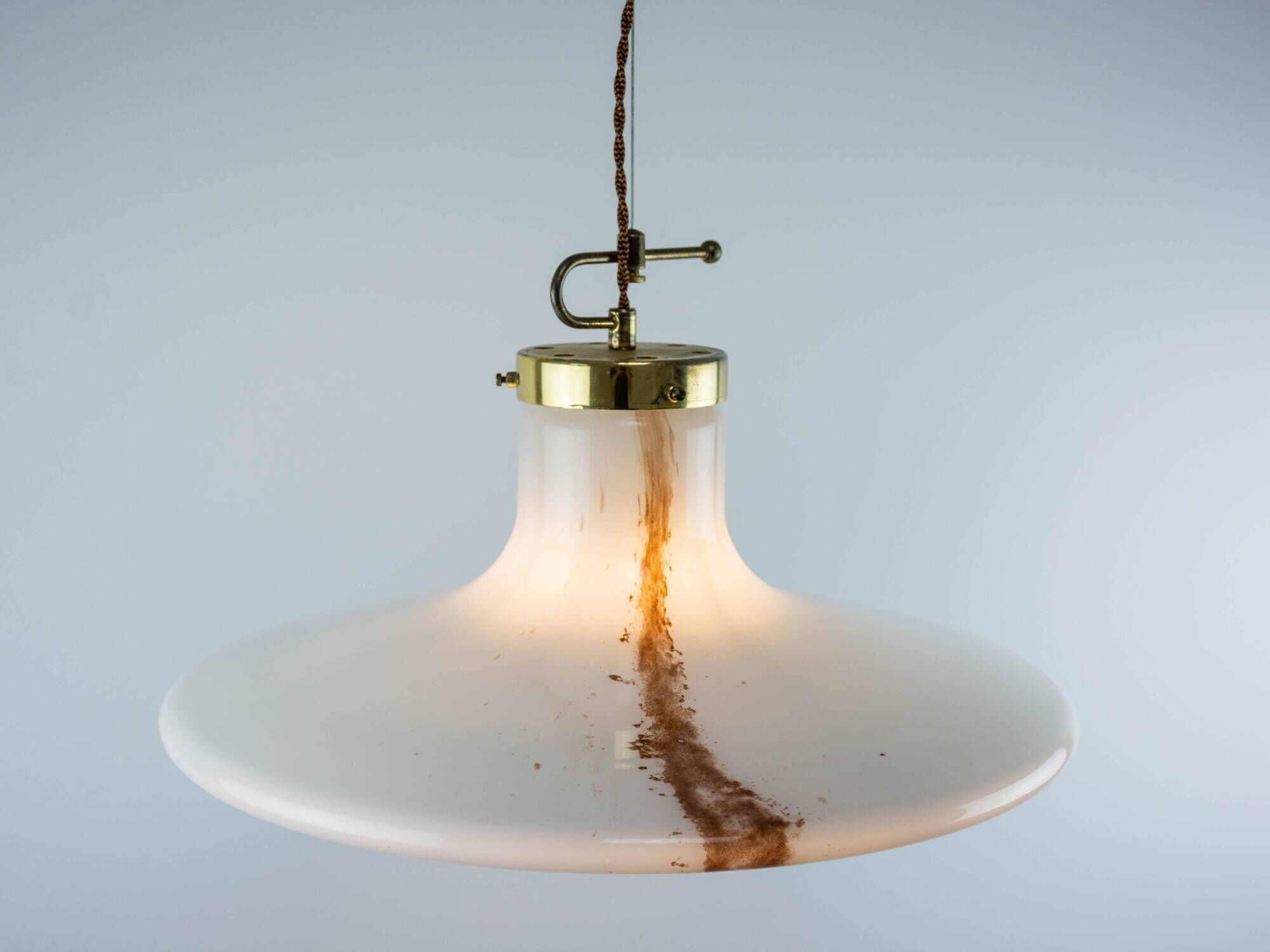 Space age Peill & Putzler like Glass Pendant