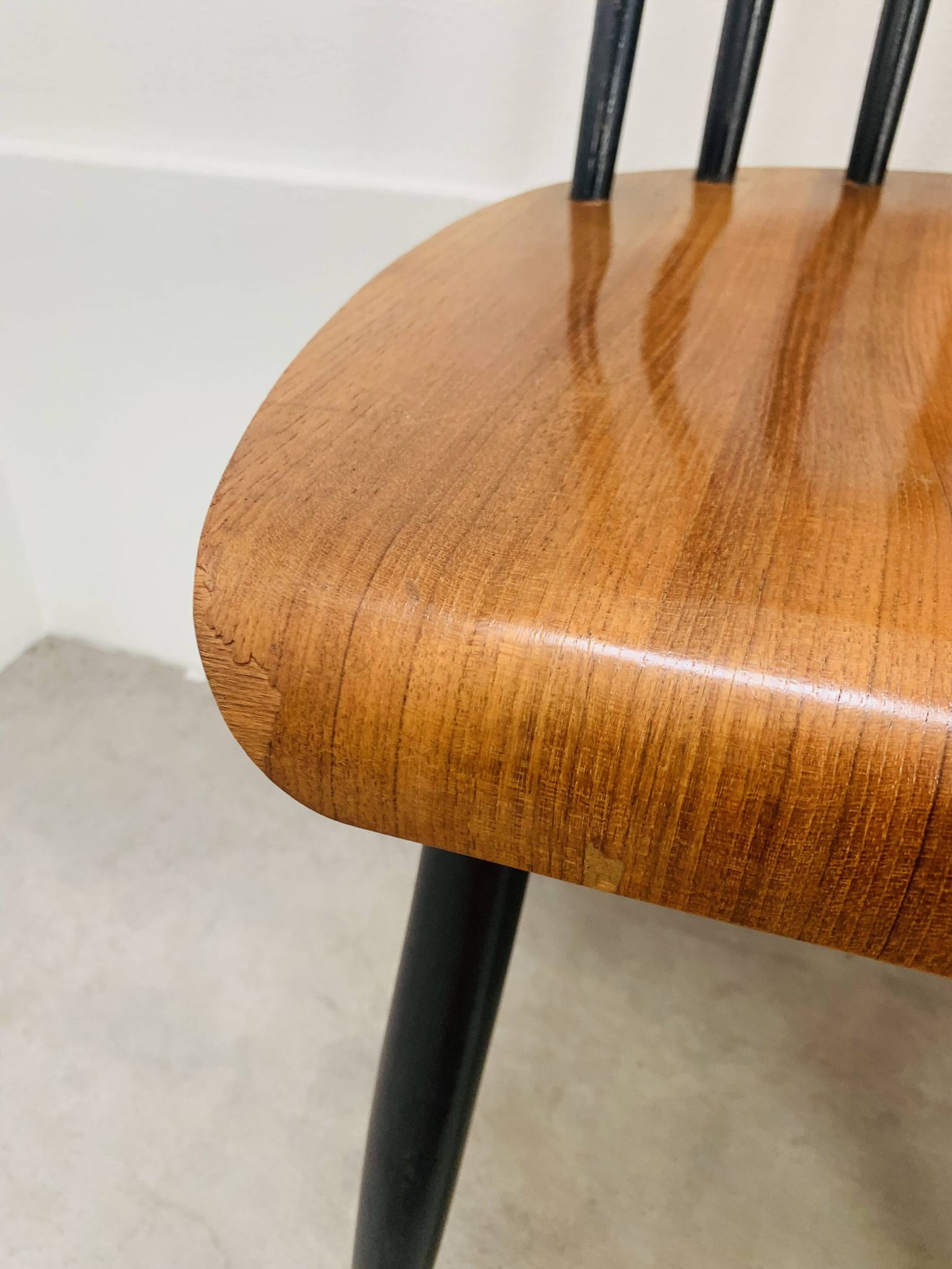 6 chaises Fanett par Ilmari Tapiovaara, scandinave, années 60