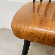 6 chaises Fanett par Ilmari Tapiovaara, scandinave, années 60