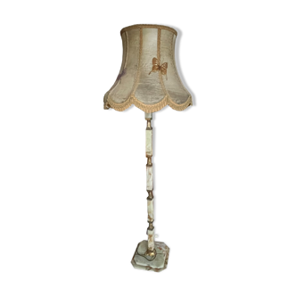 Marble floor lamp