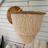 Nora shell pendant light - D50 cm