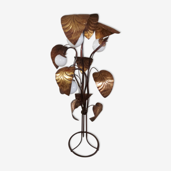 Floor lamp rhubarb leaf 70s