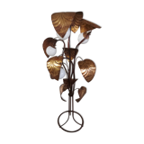 Floor lamp rhubarb leaf 70s