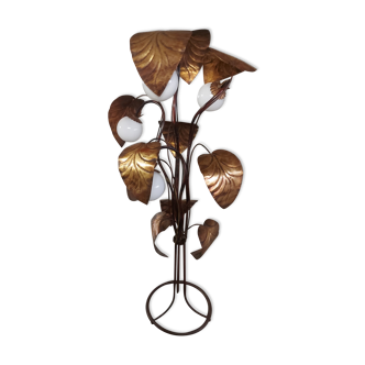 Floor lamp rhubarb leaf 70s