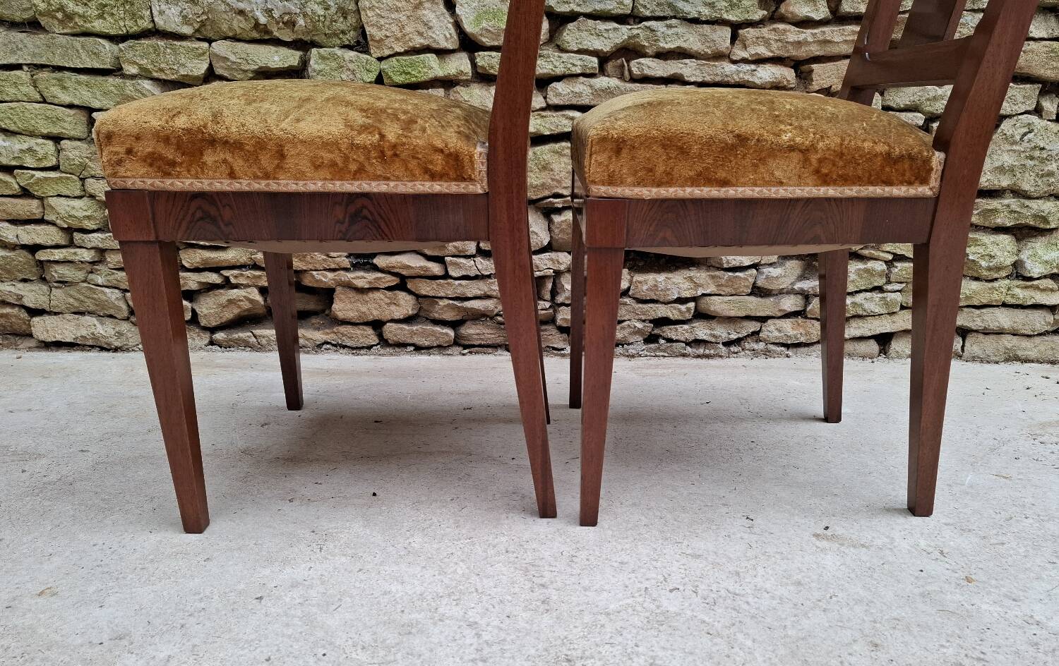 Art Deco pair of chairs