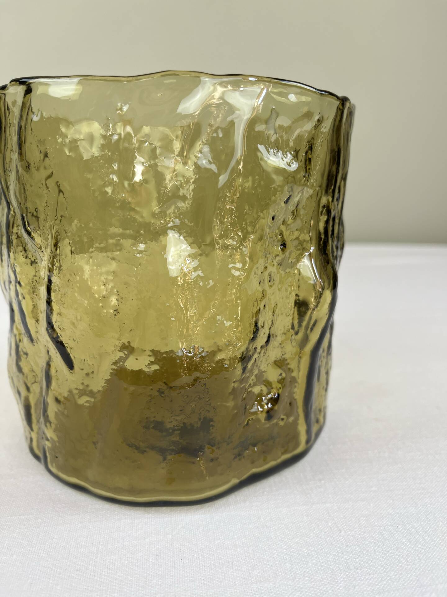Vintage blown glass vase