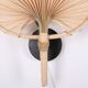 Applique murale en palmier naturel 44 x 33 cm