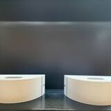 Pair of 80s wall lights