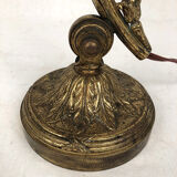 Bronze and copper articulated desk lamp circa 1900