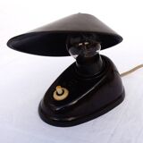 1930 wall lamp in Art Deco bakelite