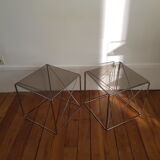 Model iscocèle coffee tables by Max Sauze