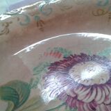 4 Old plates. Flowers. 19th