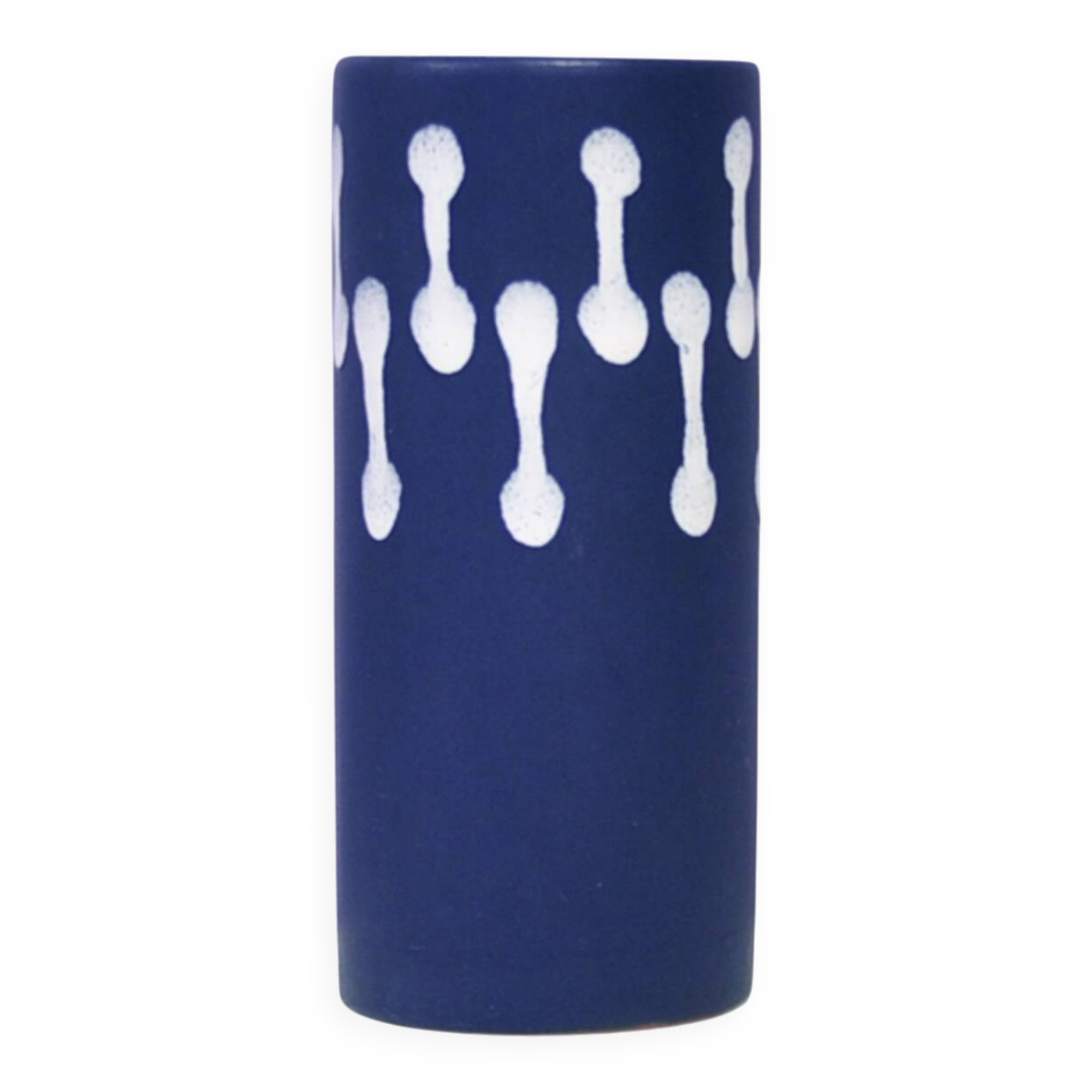Dark blue West Germany vase