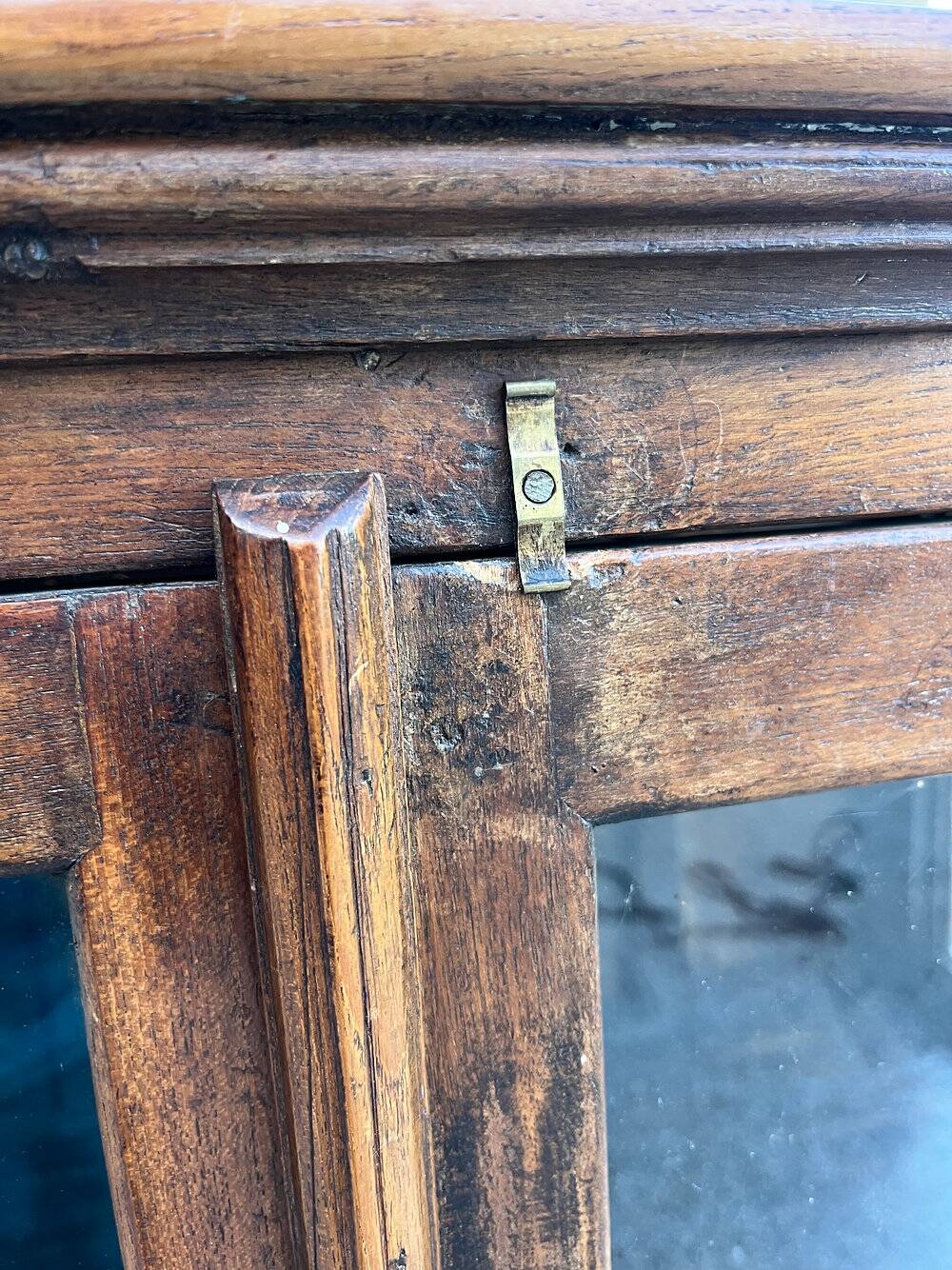 Vitrine en chêne, XIXème