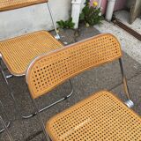 6 plia chairs by Giancarlo Piretti, Castelli circa 1967
