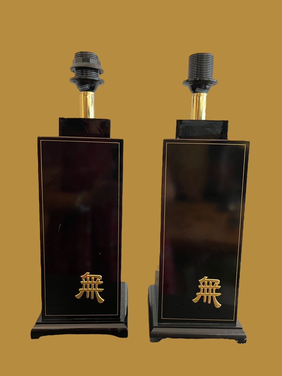 Pair of lamps 1970