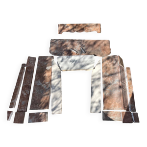 Cheminée ancienne Pompadour