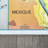 Vintage school map of the United States MDI year 1987