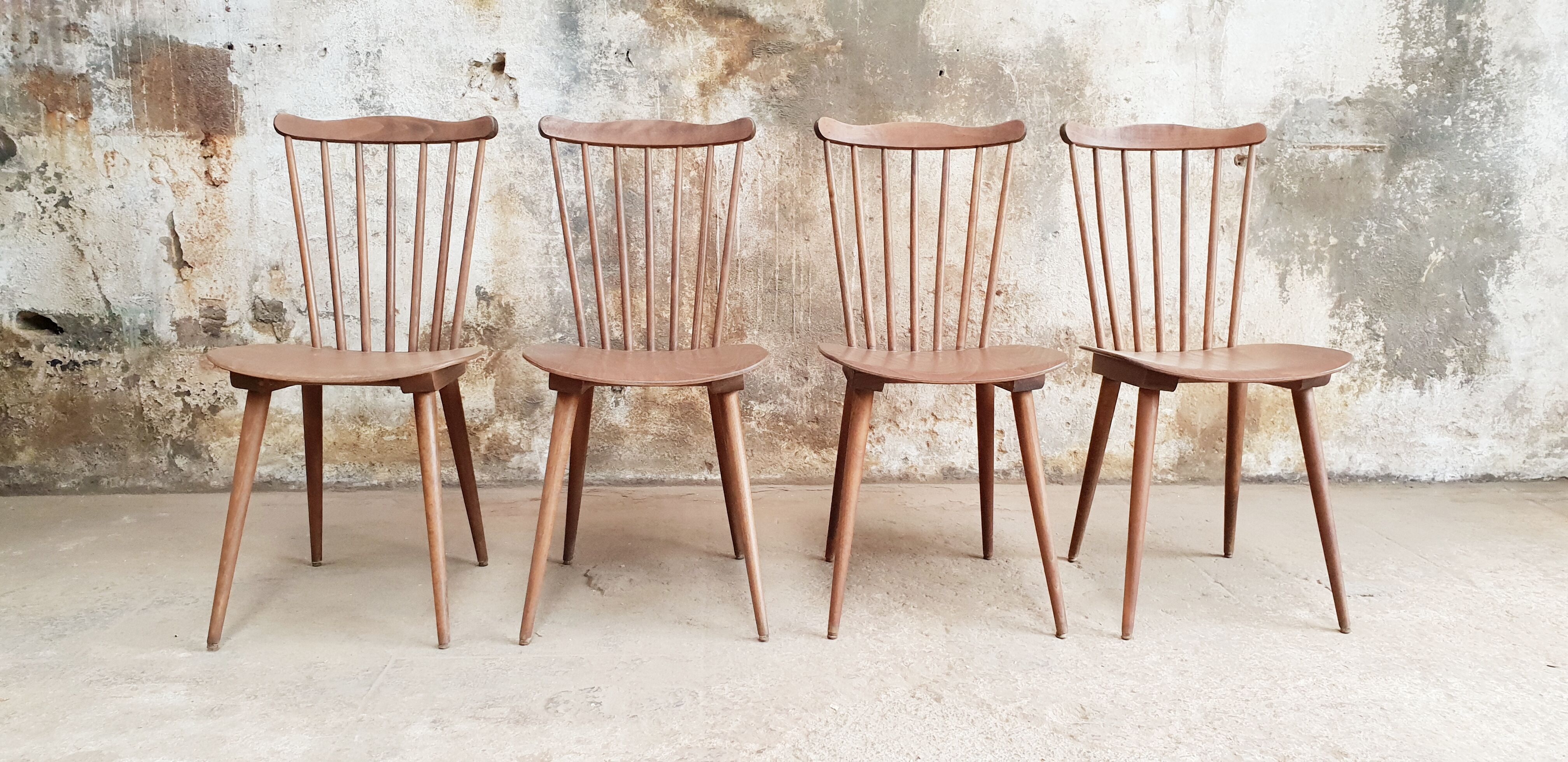 Set de 4 chaises  vintage
