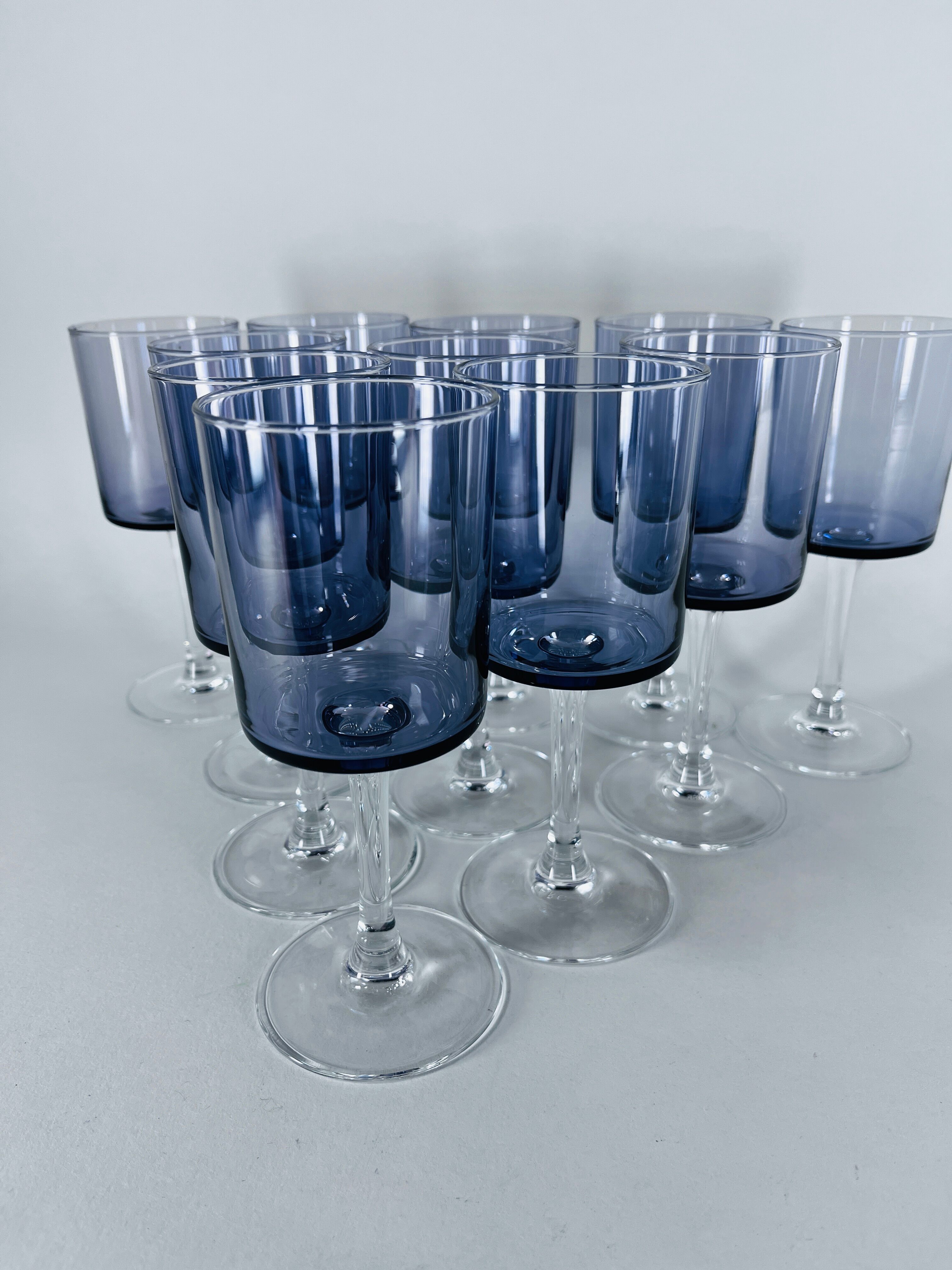 Service Luminarc glasses 44 pcs France 1980.