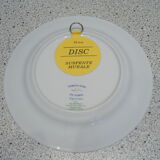 Paris porcelain plate with floral decoration