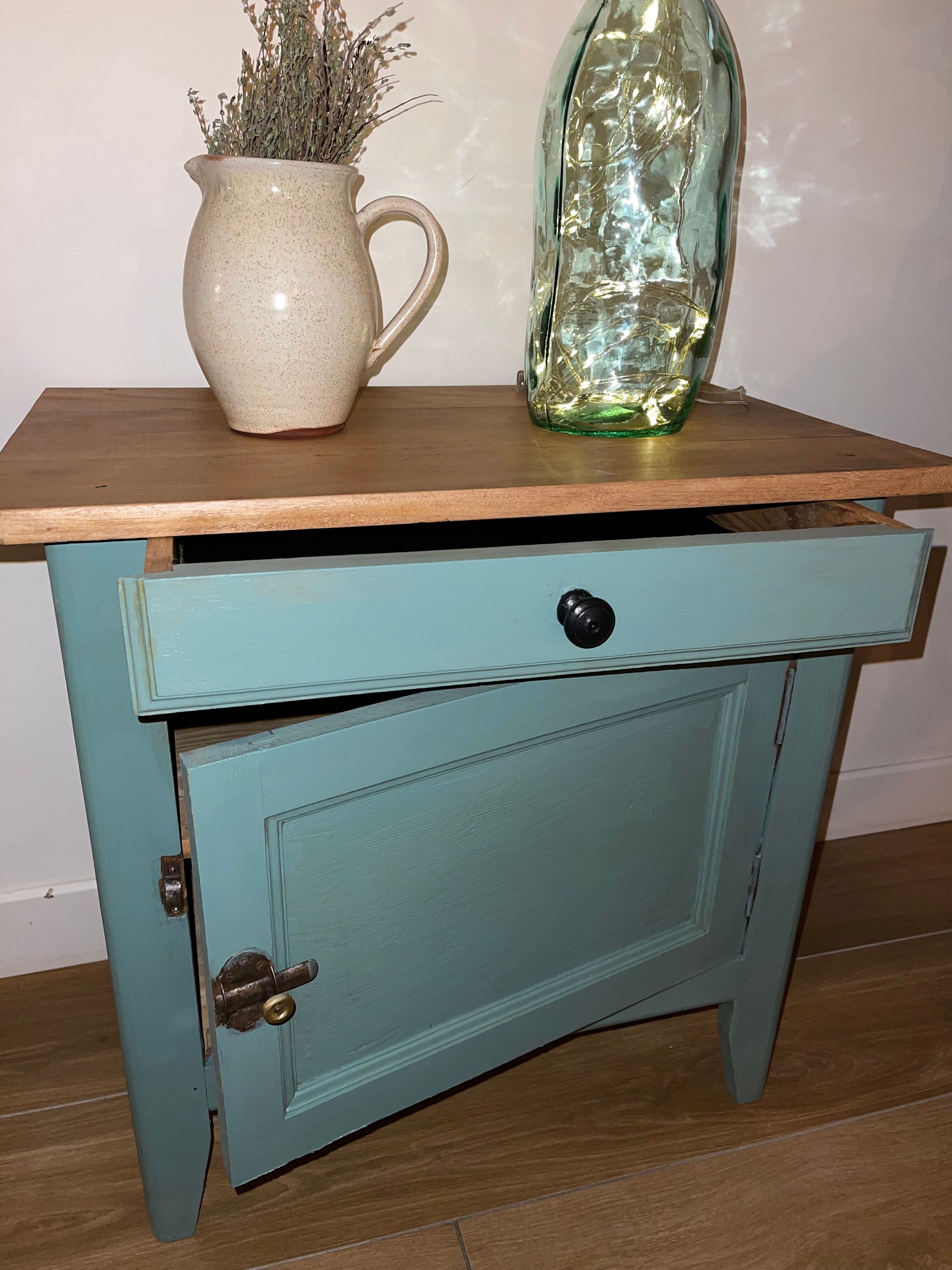 Antique furniture of low oak