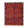Handmade Red Wool Tribal Area Rug Persian Turkman Carpet Rug- 160x190cm