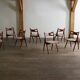 Hans J. Wegner CH29 Sawbuck dining chairs for Carl Hansen & Son 1952