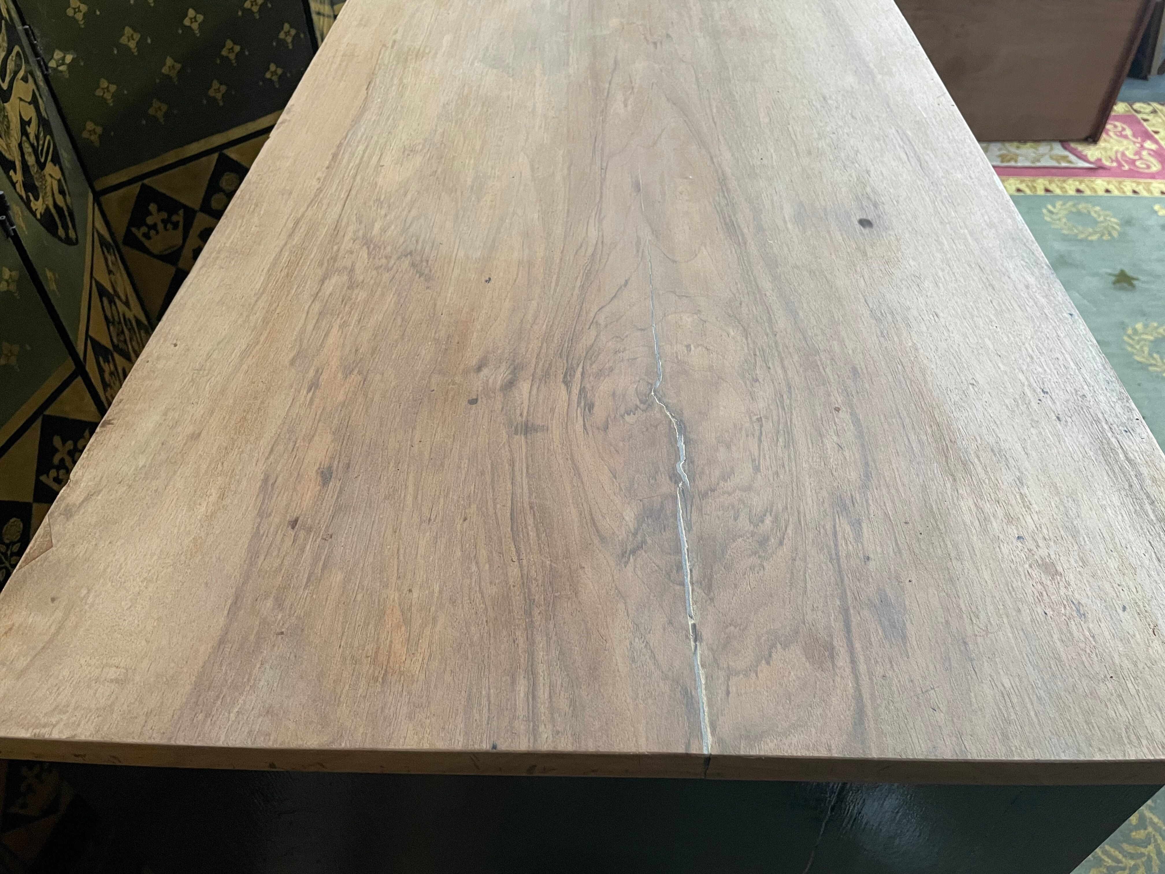 Restored Black Empire period chest of drawers