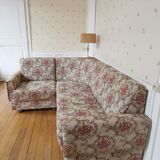 Modular 60s 70s corner sofa
