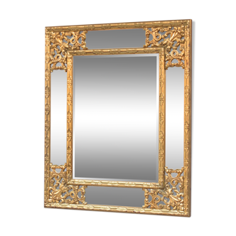 Golden regency style mirror