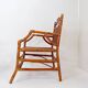Pair of Asian style bamboo armchairs - France circa 1962