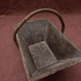 Panier en bois brut de vendange
