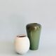 Duo of Dutch ceramic vases
