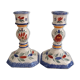 Quimper candle holders