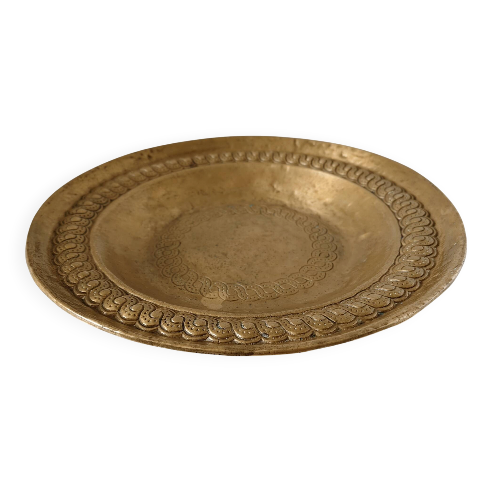 Hammered brass cup Collini Austria - 1960s