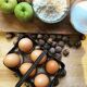 Metal egg basket