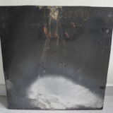 Empire 19th-style cast chimney cast iron fireback 19th