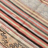 5x9 Soft Pastel Red Vintage Kilim Rug 150x290Cm SK 32959