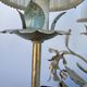 Florentine lamp with foliage from the 1970s.