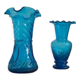 Blue vases