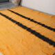 Tapis marocain orange miel 150/250cm