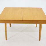 1970s Birch Extendable Dining Desk, Czechoslovakia