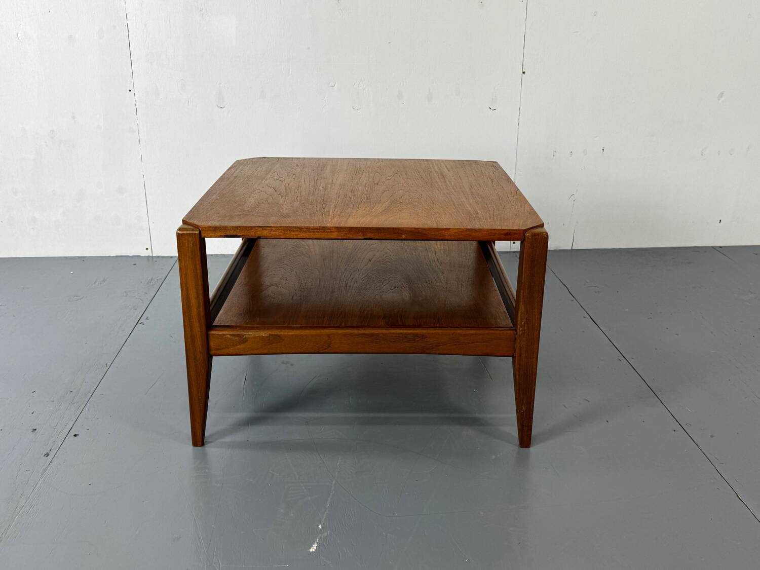 Scandinavian Danish Teak & Formica Coffee Table, 1960s