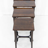 Pull out tables model 10 from Thonet, 1900